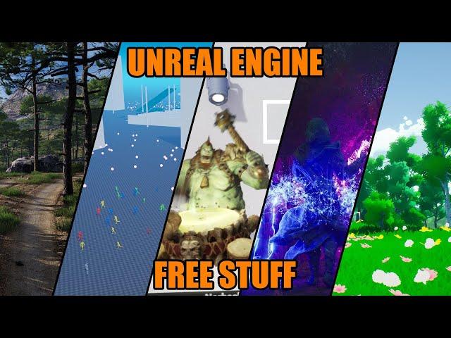 Unreal Engine Marketplace Free Stuff | $662 FOR FREE | July 2024