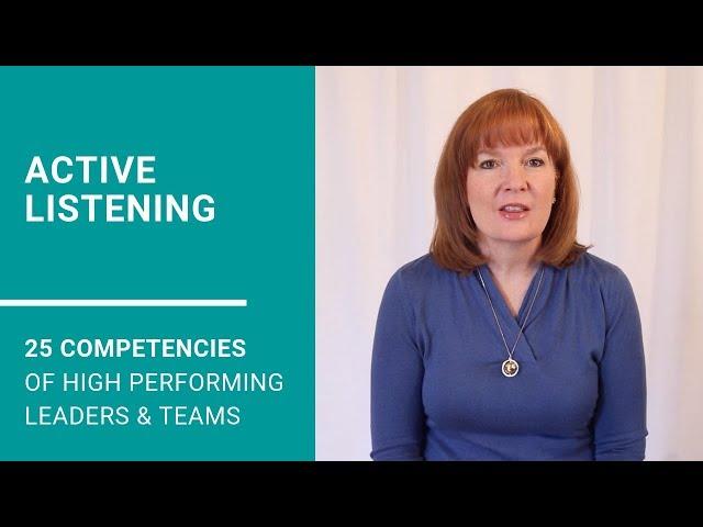 Practice Active Listening: Skills for Leadership & Professional Development