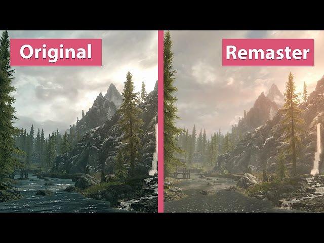 Skyrim – PC Original vs. Special Edition Remaster Graphics Comparison