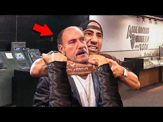 Gangster CHOKES Les Gold During Heated Confrontation | Hardcore Pawn