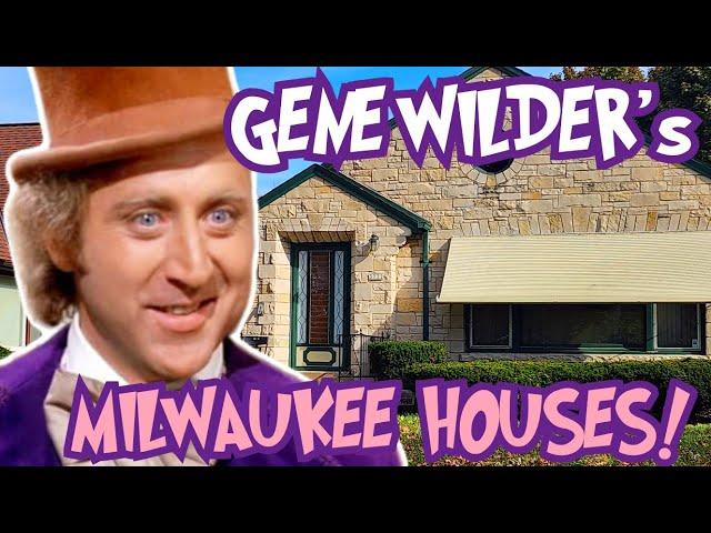 GENE WILDER's Houses in MILWAUKEE! Before GENE, He Was JERRY SILBERMAN!