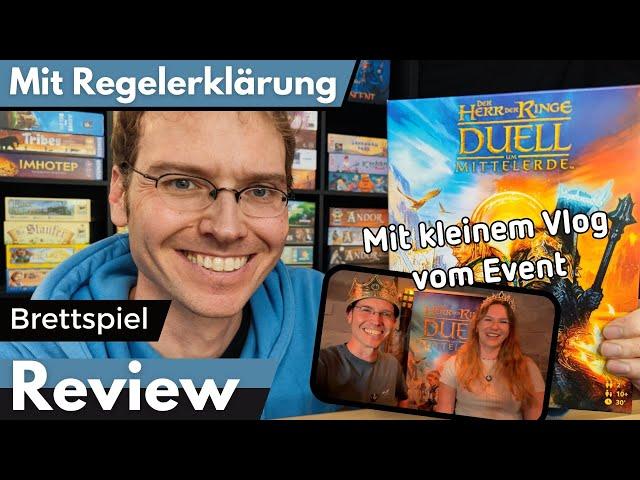 Herr der  Ringe - Duell um Mittelerde – Brettspiel – Review und Regelerklärung