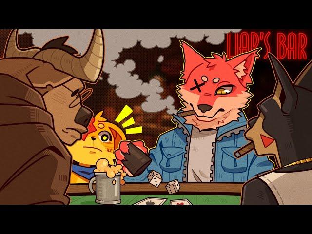 THE MOST BRUTALLY HILARIOUS GAME OF CARDS EVER! | Liar's Bar