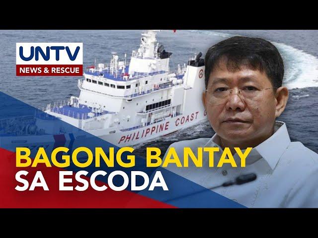 Barkong kapalit ng BRP Teresa Magbanua, ipinadala na ng PCG ngunit patrol ops, naantala – NSA Año