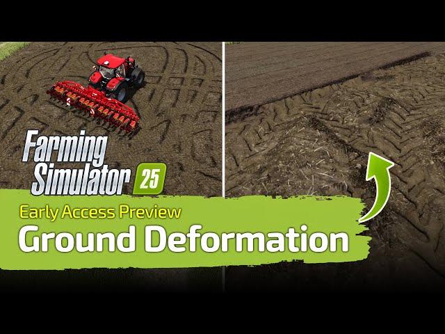 FS25 Preview Gameplay - Checking out Ground Deformation