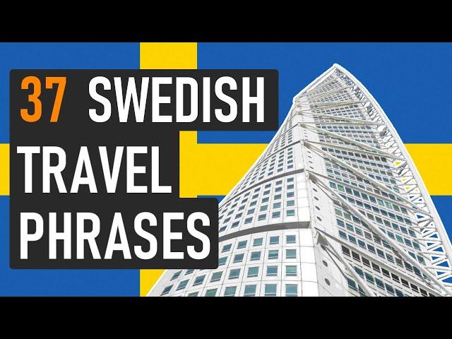 37 MUST-KNOW Swedish Travel Phrases ️