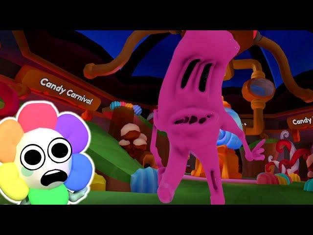 Dandy Escapes Hungry Candy Monsters In The Taffy Tails Candy Factory - Roblox - Dandy's World