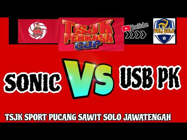 LIVE VOLI‼️SONIC VS USB PK #tsjkcup#livevoli#rivannurmulki