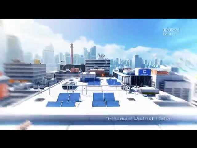 Mirrors edge first level speedrun [1:59.97]