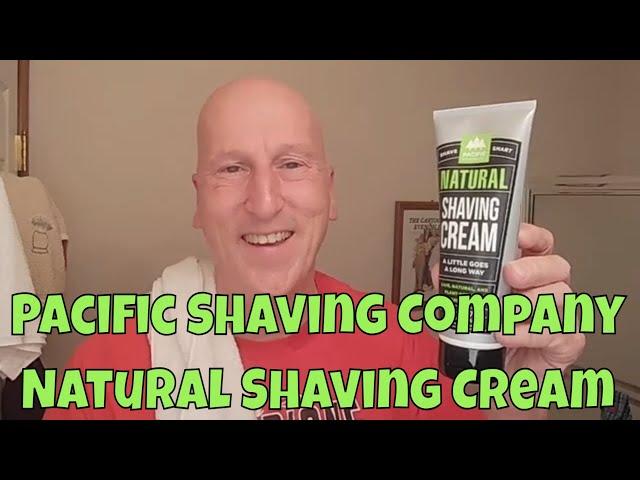 Get A Great Shave with Pacific Shaving's Natural Shave Cream - No Nicks, No Cuts, No Irritation!