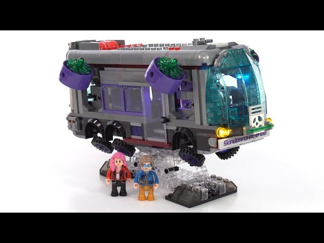 Lumibricks Future Bus review! $40 flying Cyberpunk mish-mash #NotSponsored FunWhole F9060