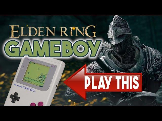 Play Elden Ring NOW on Nintendo Game Boy… For Free!