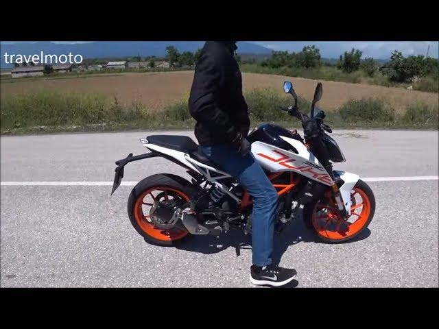 KTM DUKE 390 - travelmoto style review 2019