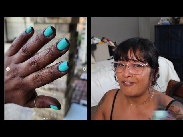 Aqua Nail Polish Collection and Comparison   HD 1080p