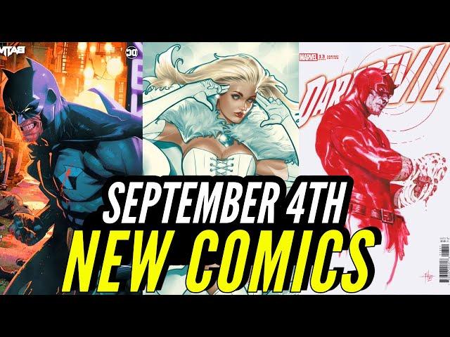 NEW COMIC BOOKS RELEASING SEPTEMBER 4TH 2024 DC  MARVEL COMICS PREVIEWS COMING OUT THIS WEEK #comics