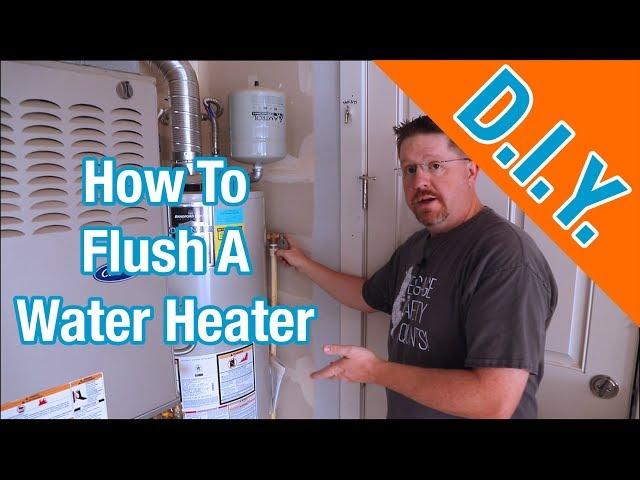 How To Flush A Hot Water Heater To Remove Sediment