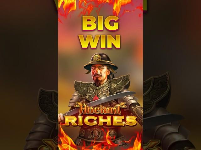 MY *BIG WIN* ON ANCIENT RICHES  #shorts