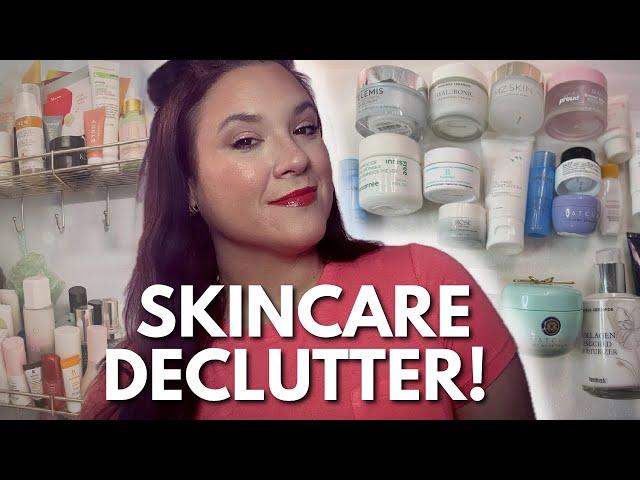 ANOTHER MASSIVE SKINCARE DECLUTTER: Curate My Skincare Collection With Me!