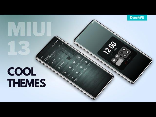 3 Cool MIUI 13 Themes with Control Center support | Best MIUI Themes for Xiaomi, Poco MIUI 13