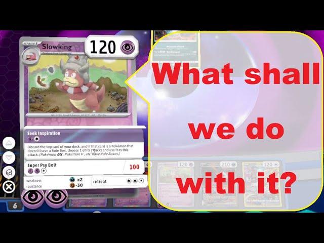 【PTCGL:Expanded Beta】Slowking! Seek Inspiration!!