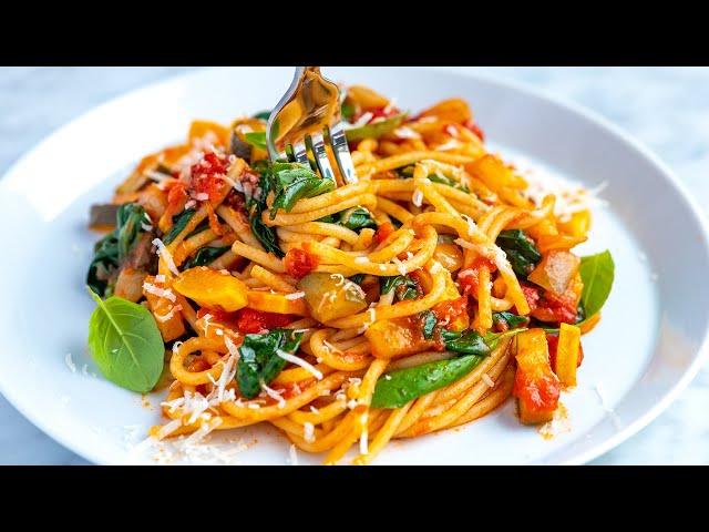 Easy Veggie Spaghetti Recipe