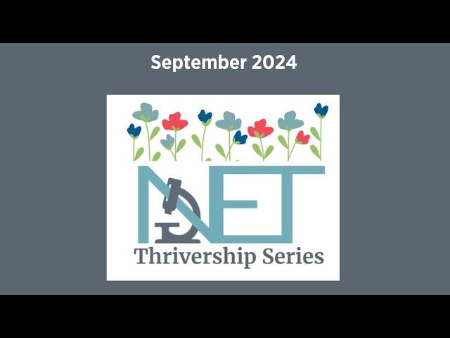 NETRF NET Thrivership Series: Writing a Letter To Yourself to Help: September 2024