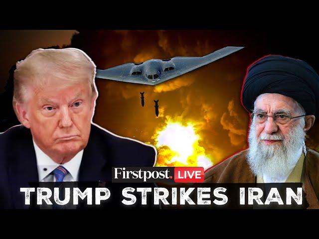 Trump Bombs Iran LIVE: Trump's Address to Nation | Trump Attacks Iran | US Attacks Iran |Israel Iran
