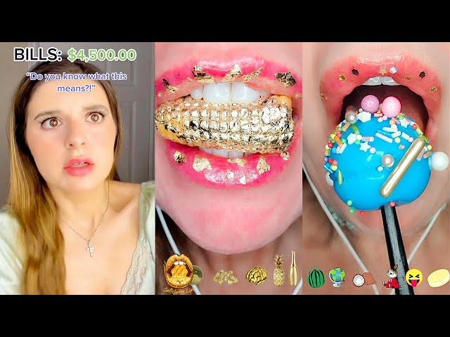  Text To Speech  ASMR Satisfying Eating || @BRIANNA MIZURA || POVs Tiktok Compilations 2023 #35