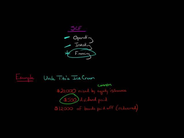 Cash Flow from Financing Activities (Statement of Cash Flows)