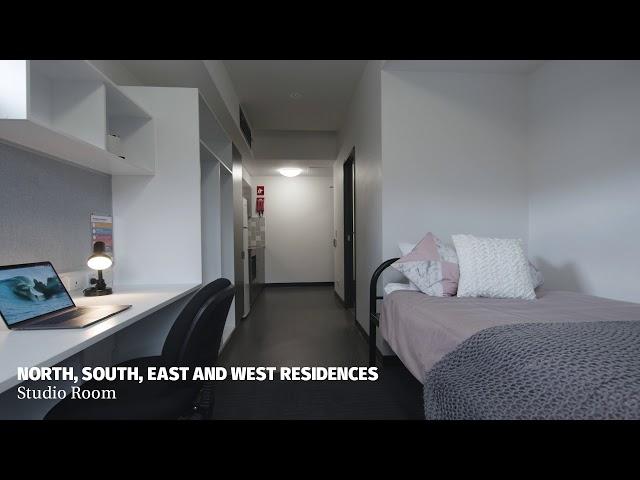 A Walk Through North, South, East and West Residences: Studio Apartment