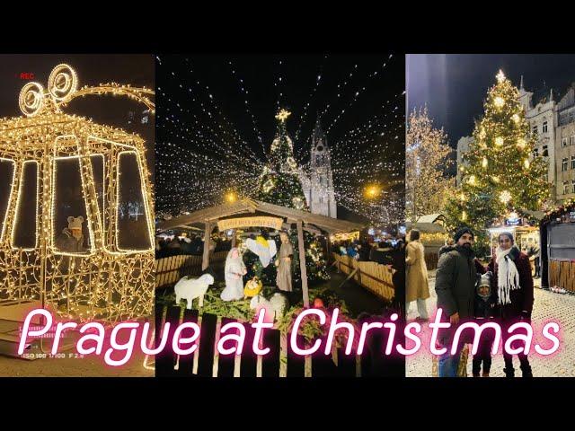 Christmas comes to Prague | Czech Republic  Festive lights and Christmas markets 2024