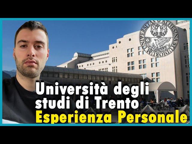 Università degli studi di Trento - Esperienza Personale