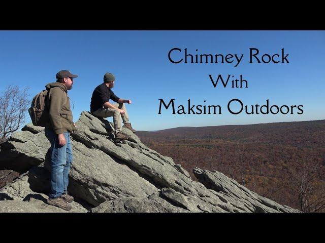 Hiking to Chimney Rock with Maksim Outdoors