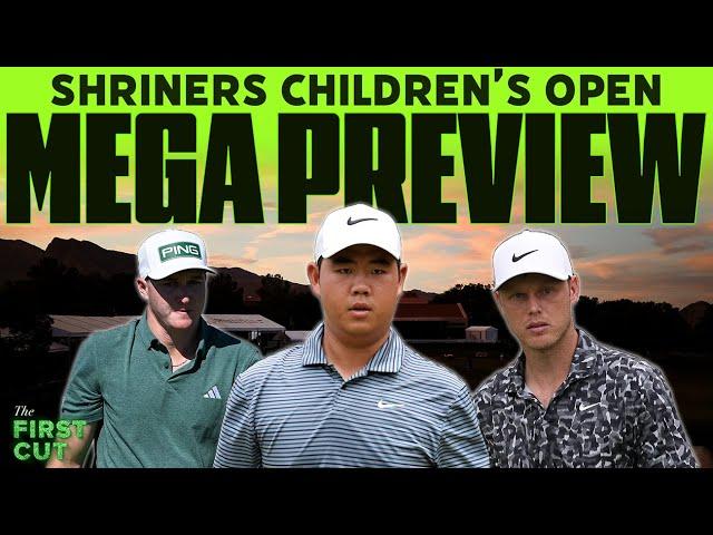 2024 Shriners Children's Open Mega Preview - Picks, Storylines, One & Done | The First Cut Podcast