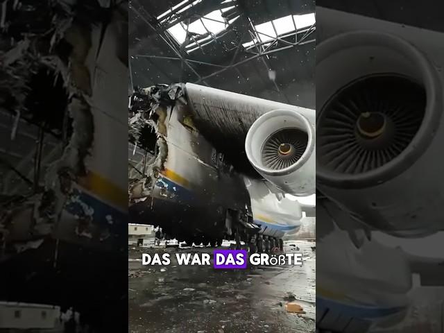 Das größte Flugzeug der Welt die AN-225 ️