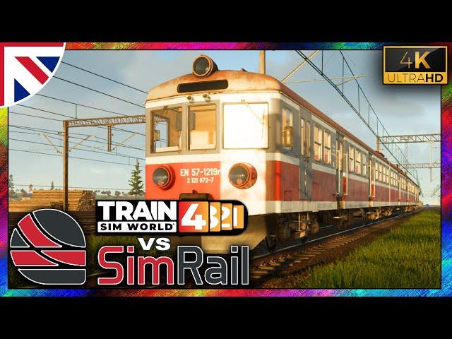 Is SimRail Better than Train Sim World 4?   ||   A Quick Look & Comparison