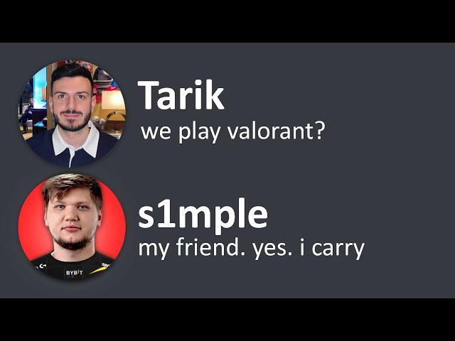 I forced this CSGO Pro to play Valorant with me...