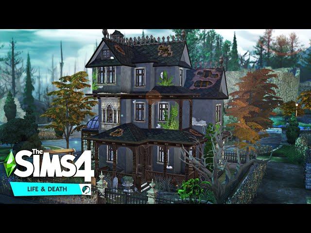 Abandoned Haunted House  // The Sims 4 Speed Build: Life & Death