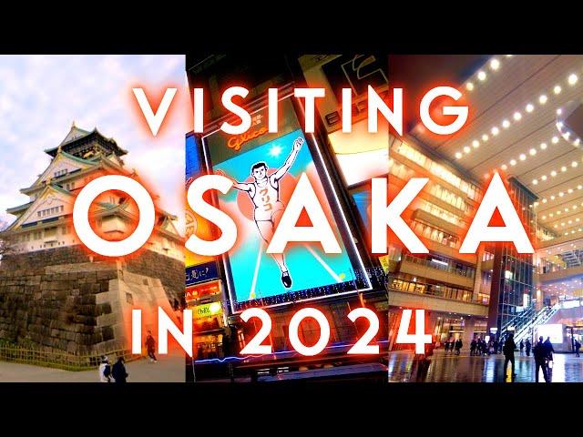 Visiting Osaka in 2024 // Osaka Metro Pass //Namba Square // Mazesoba // Airport Limousine Bus