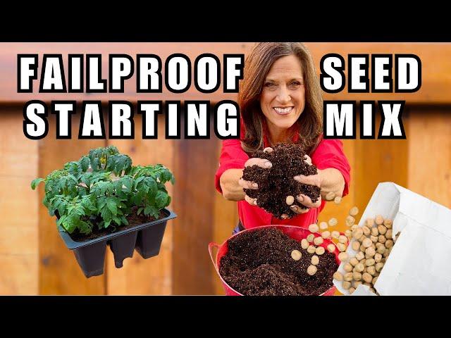 FAILPROOF DIY Seed Starting Mix: SAVE Money, Grow BETTER Vegetables