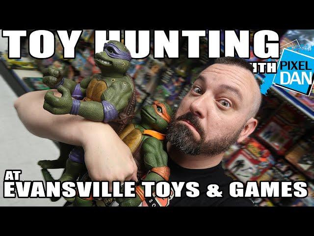 TOY HUNTING with Pixel Dan at Evansville Toys & Games