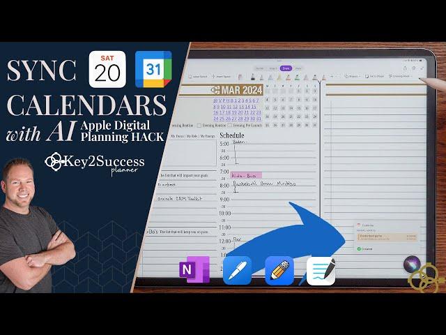 Digital Planner Hack: Use AI to Create Google and Apple Calendar Events