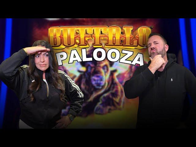 Ultimate BUFFALO PALOOZA! Luxury Line, Buffalo Gold & Where's The Gold | Jackpot Slot Spot