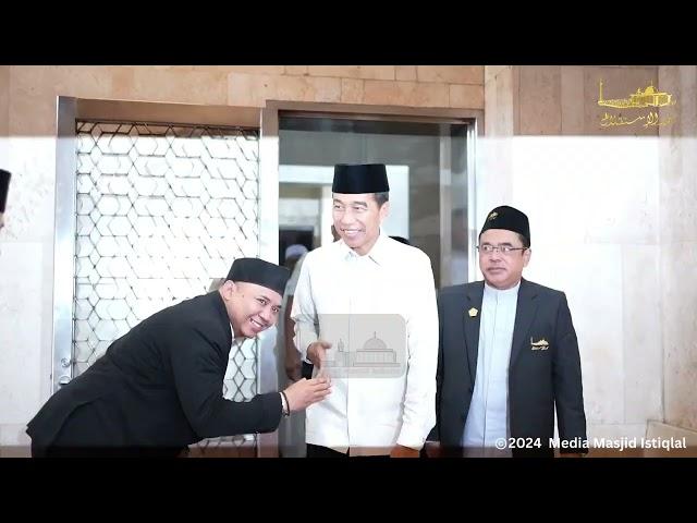 Joko Widodo Shalat Jumat di Masjid Istiqlal | 8.11.24