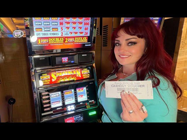 Smokn’ 777 Slot & Jackpot Run at Resorts World Las Vegas! Inside Scoop on Cashless Gambling!