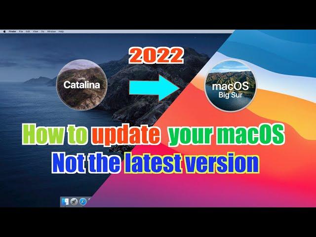 How to update macOS Catalina to Big Sur [in 2023]