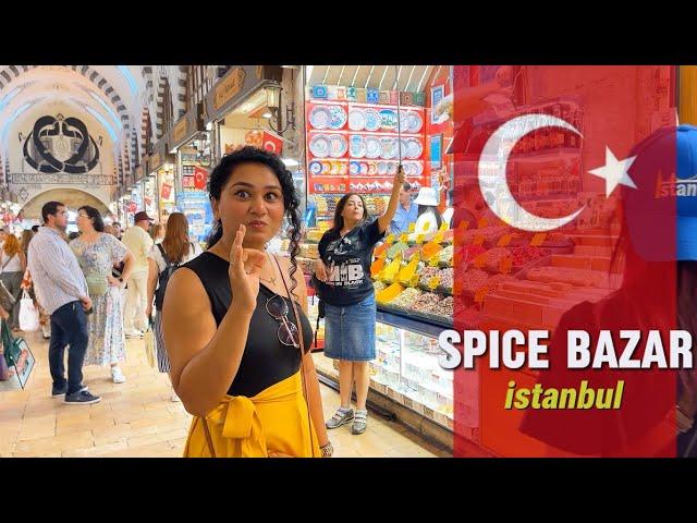 Spice bazaar Istanbul, Turkey | World's oldest & largest market