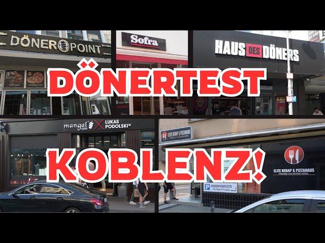 XXXL DÖNERTEST KOBLENZ ! | EisteeLePeach DÖNERTEST IN KOBLENZ WER IST DER BESTE ?!?