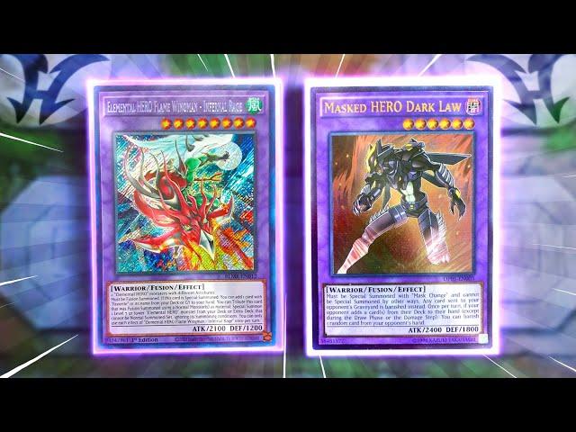 THE YU-GI-OH TOP TIER FULL POWER NEW HERO DECK! (1st Place Undefeated)