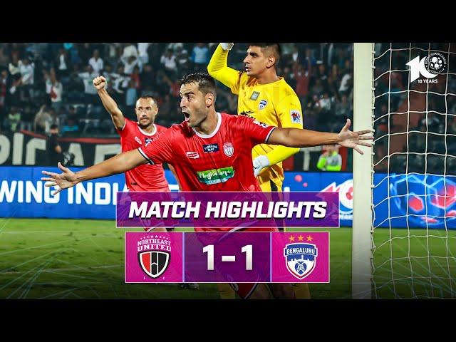 Match Highlights | NorthEast United FC 1-1 Bengaluru FC | MW 7 | ISL 2023-24